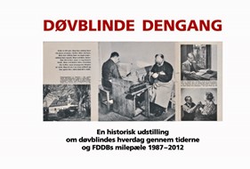 Døvblinde dengang - udstillingshæfte 2012