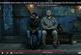 Film med døvblind skuespiller nomineret til en Oscar for første gang