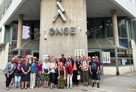 Danske døvblinde besøgte ONCE på Mallorca